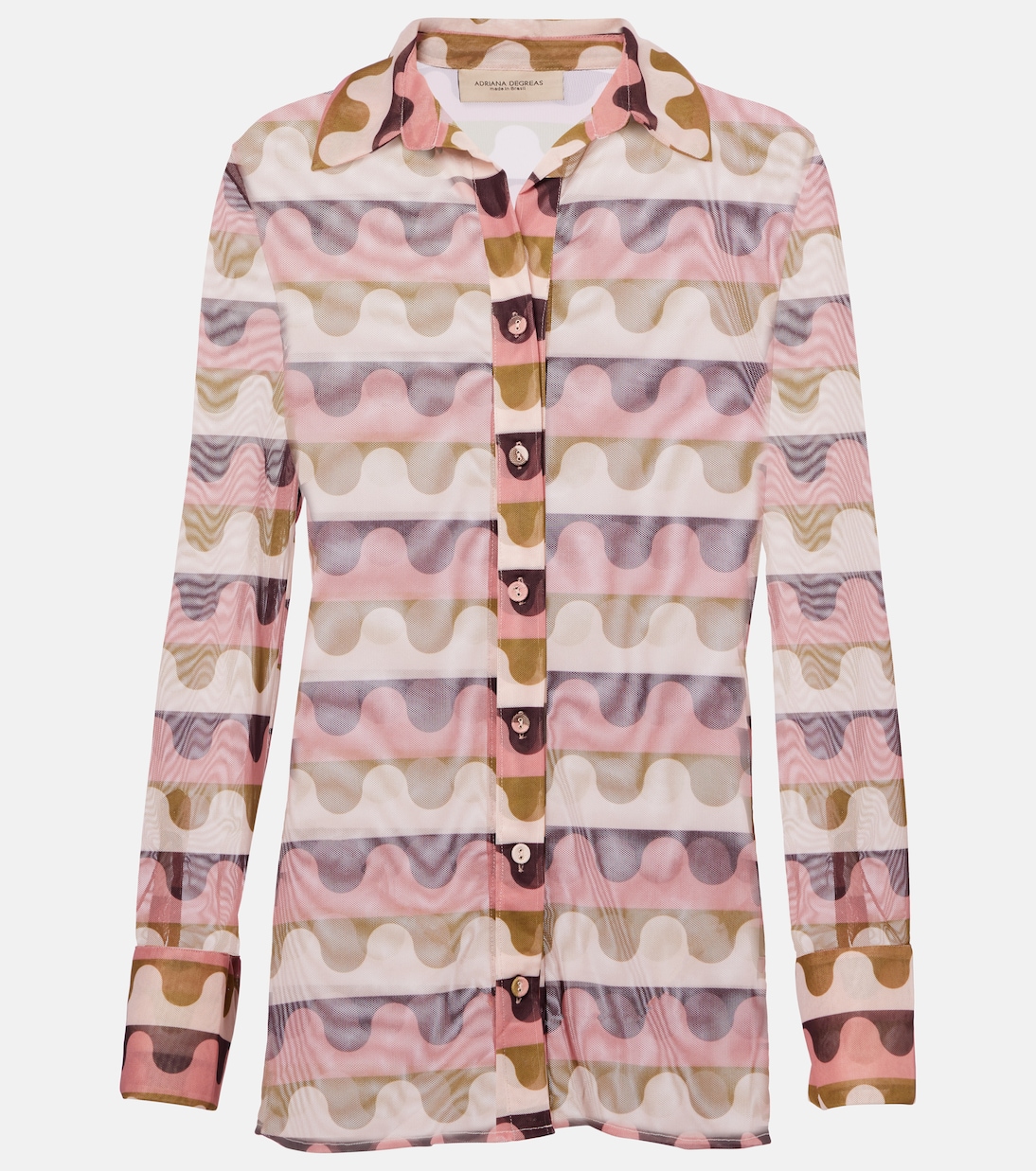 

Рубашка с принтом Giardino Adriana Degreas, Unique