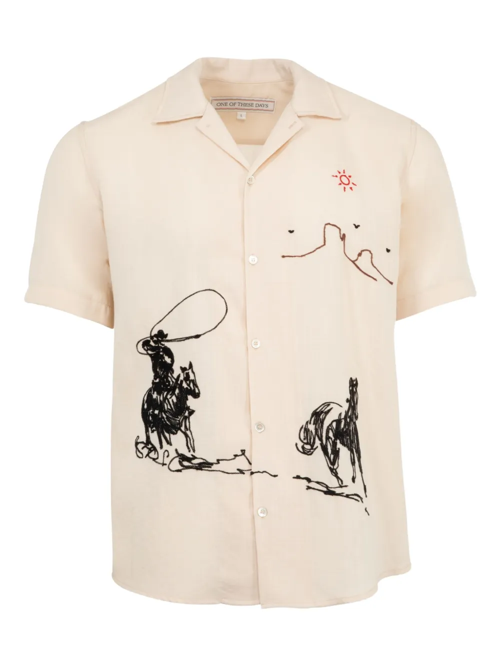 

Рубашка Into The Distance One Of These Days, нейтральный