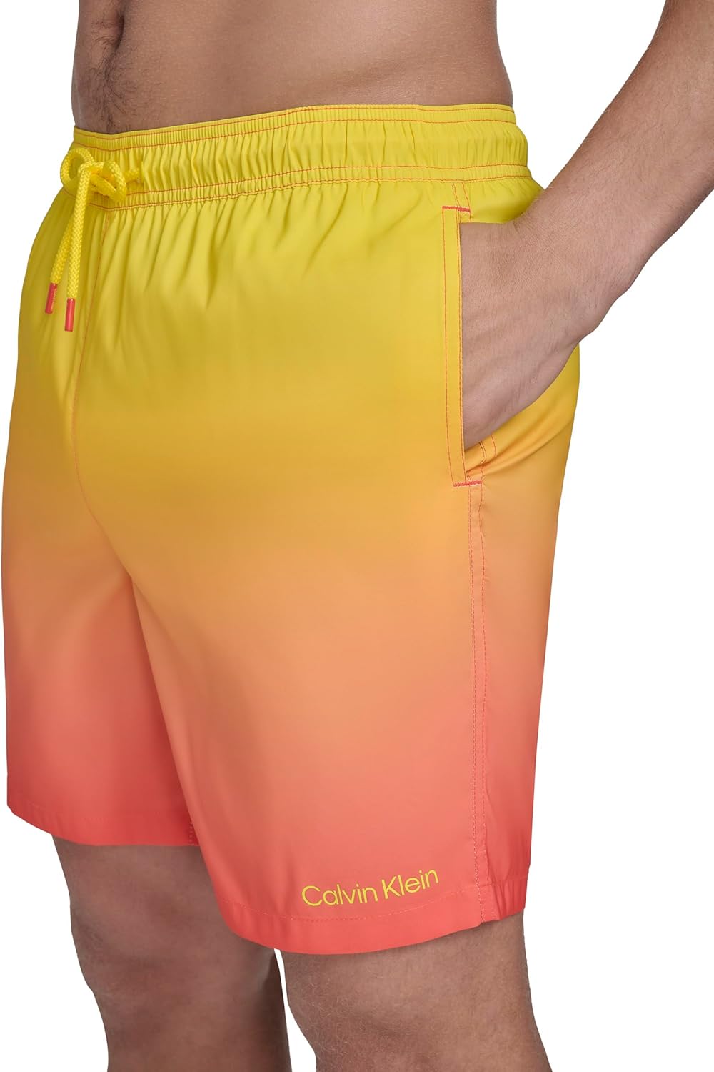 

Мужские плавки-шорты Calvin Klein Volley Quick Dry Lightweight, Hot Coral