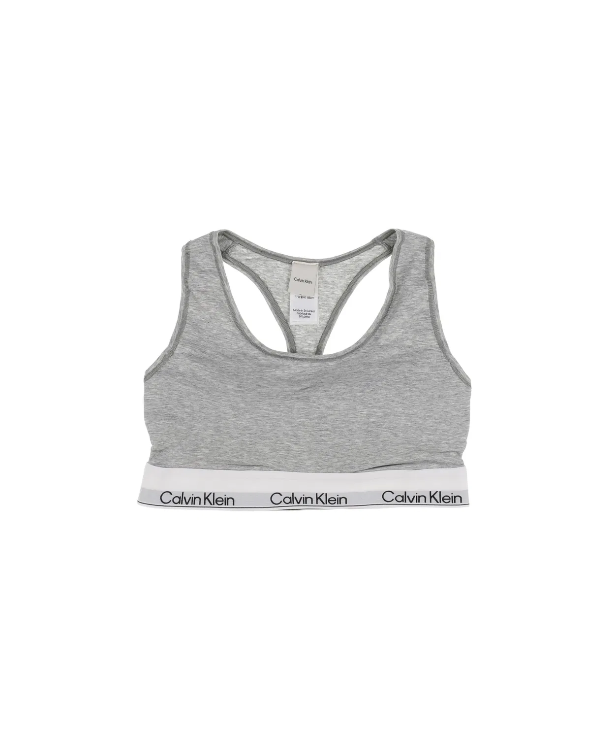 Бралетт из хлопка Calvin Klein, серый