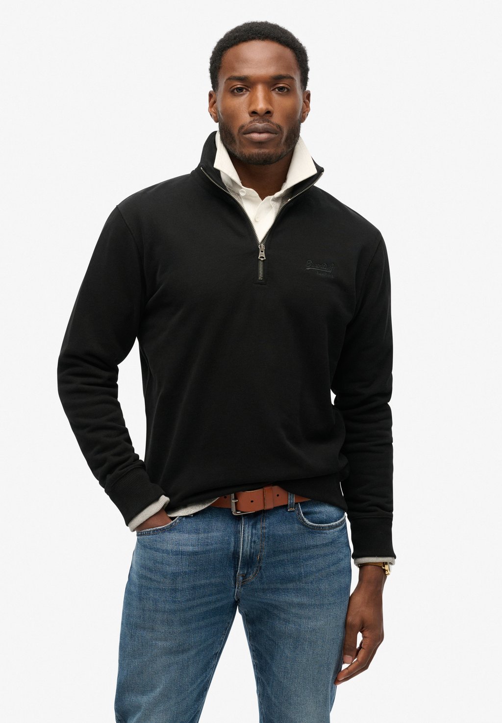 

Толстовка ESSENTIAL LOGO Superdry, черный