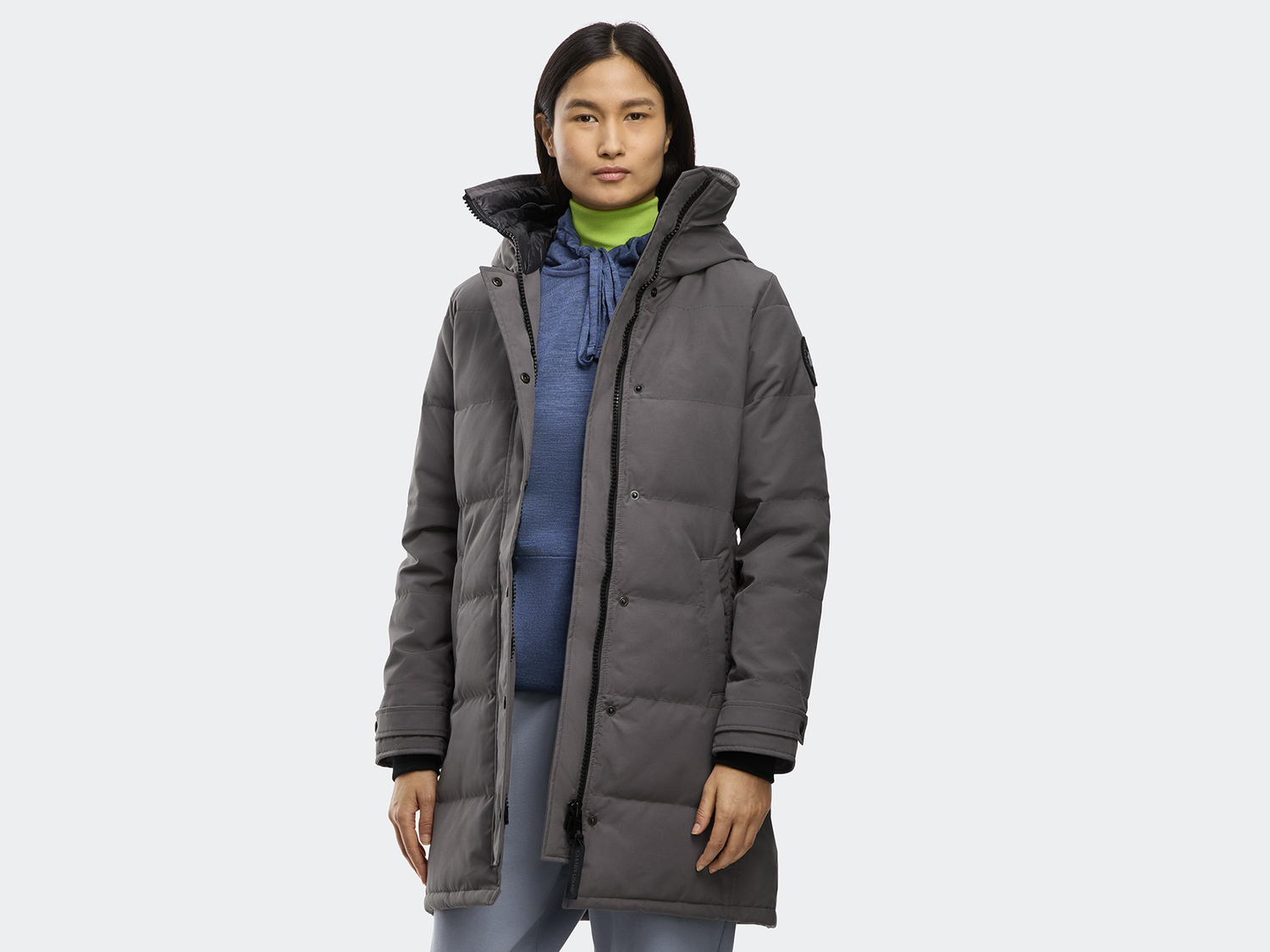 

Парка Canada Goose Shelburne Black Label, Coastal Grey