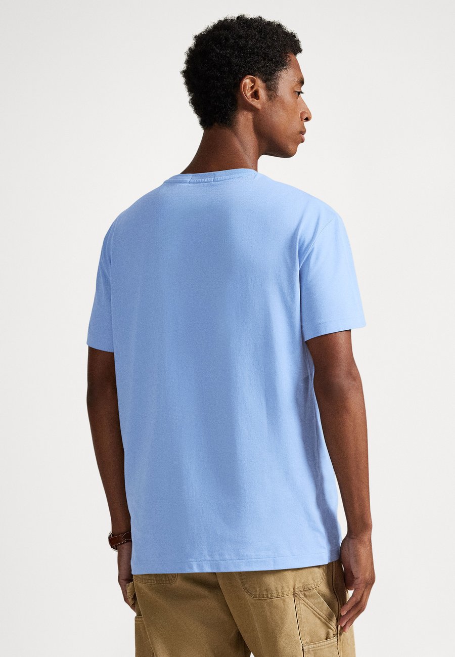 Футболка Polo Ralph Lauren CLASSIC FIT LOGO JERSEY T-SHIRT, Bristol Blue/Light Blue — фото 3
