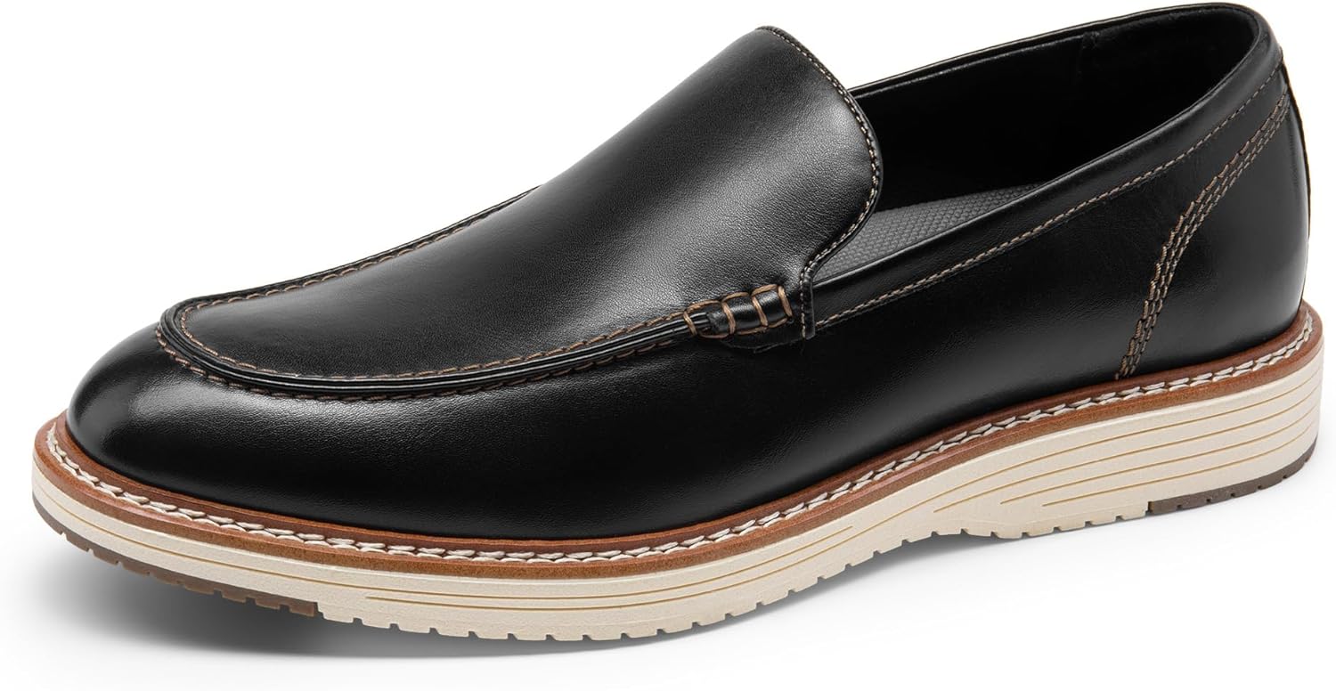 

Мужские классические лоферы Bruno Marc на подкладке для официального стиля, черный