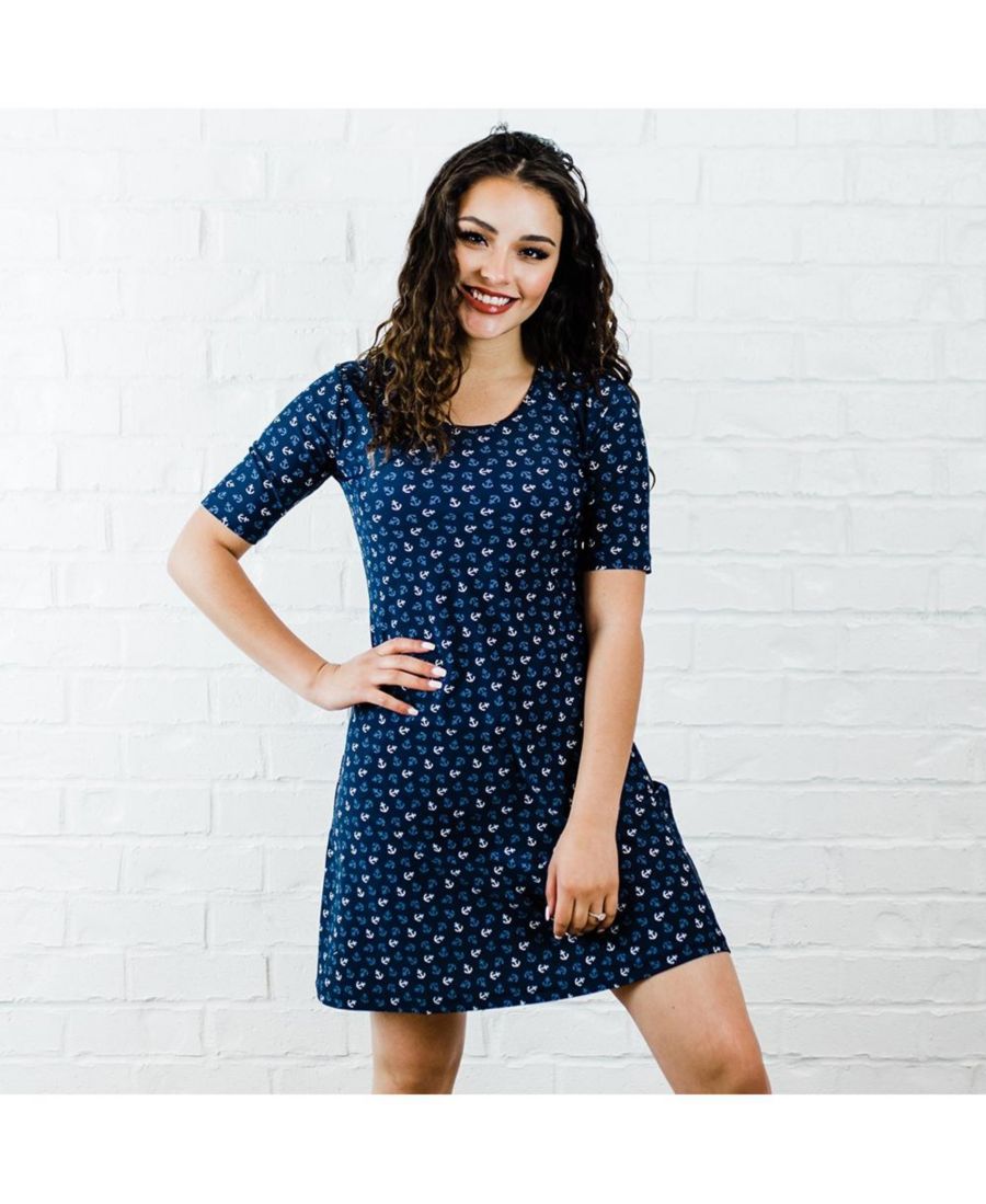 

Женское купальное платье Betty Calypsa, Navy anchors