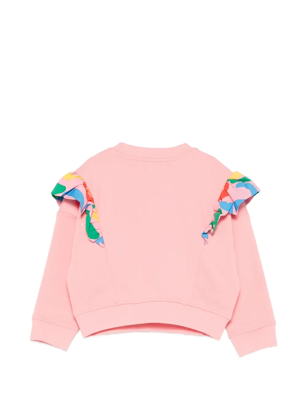 Толстовка с оборками Stella Mccartney Kids, розовый — фото 2