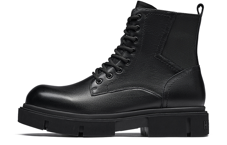 

Короткие мужские ботинки Martin до середины голени HARSON, Black (Cotton)