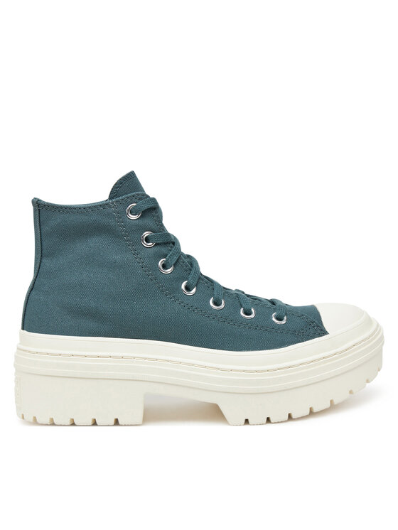 Тканевые кроссовки Chuck Taylor All Star Lugged Heel Platform A10619C Converse, синий