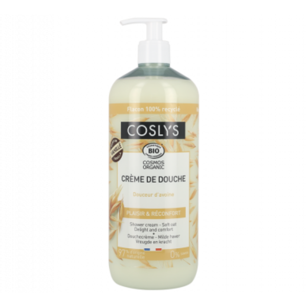 

Нежный крем для душа с овсом, 1 л Coslys