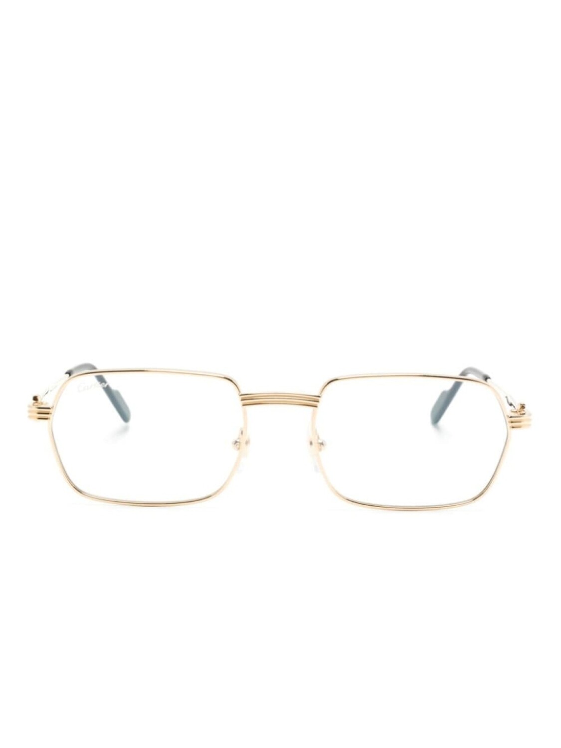 

Cartier Eyewear очки в прямоугольной оправе, золотистый