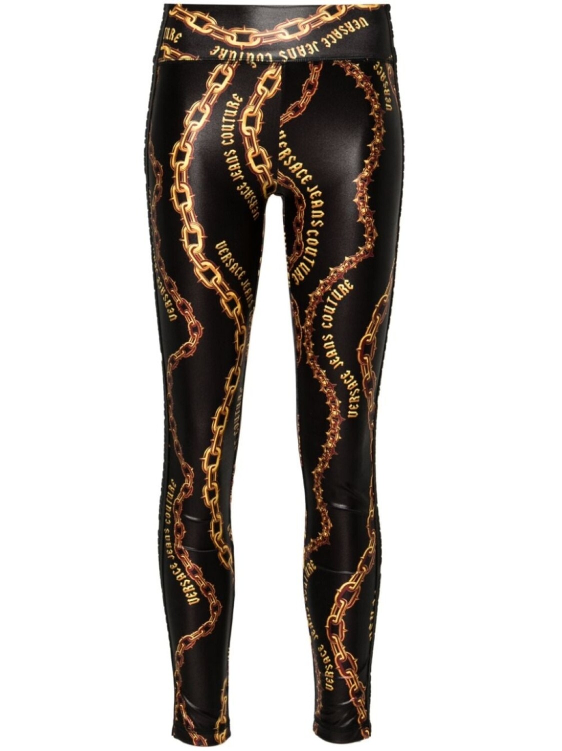

Versace Jeans Couture легинсы с принтом, черный