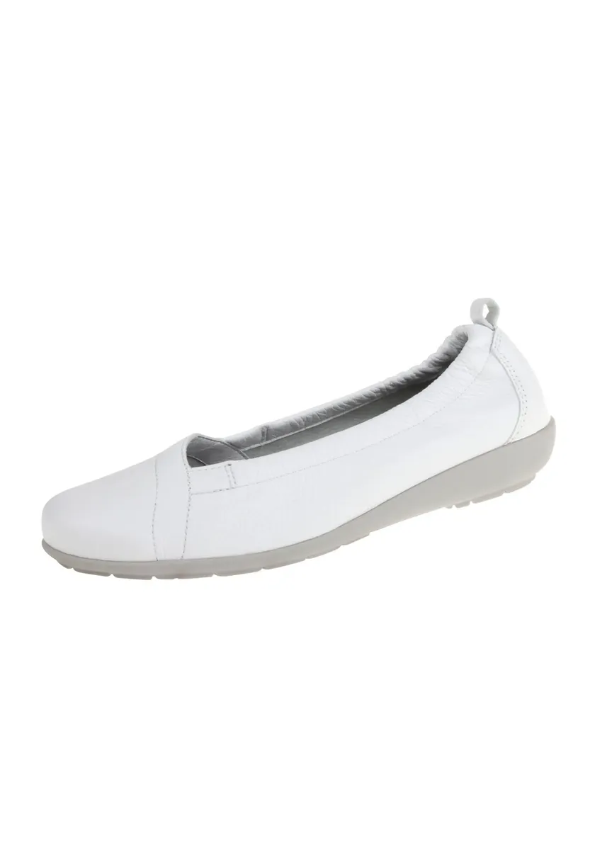 Натуральные тапочки для ног "Полина" в великолепном дизайне Natural Feet, белый