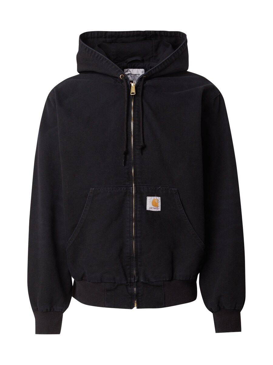 

Толстовка с капюшоном на молнии Carhartt WIP, черный