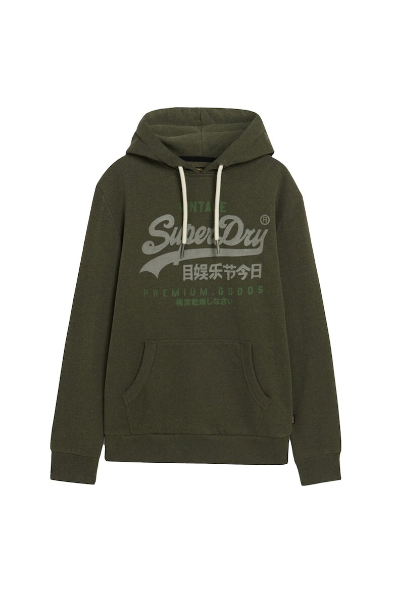 

Толстовка с логотипом Logo Heritage Vintage Superdry, зеленый
