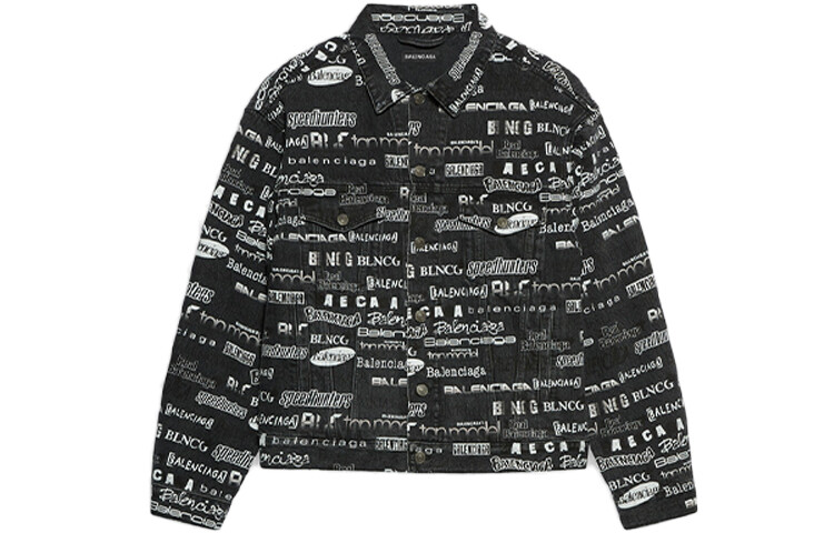 

Куртка мужская черная Balenciaga, черный