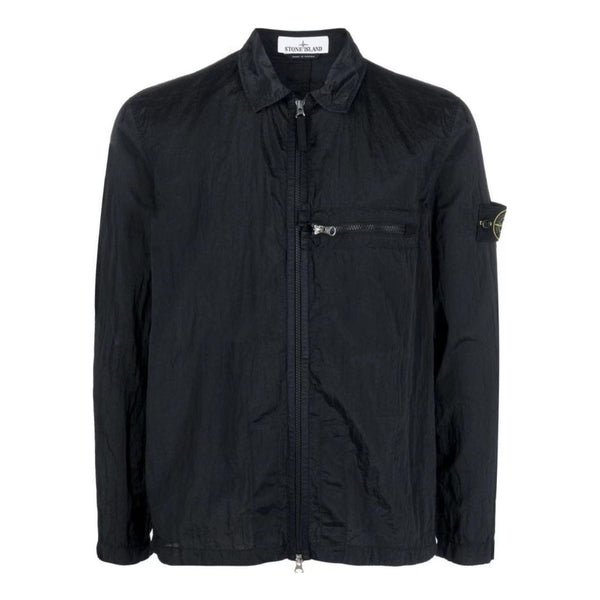 

Куртка nylon metal shirt jacket 'black' Stone Island, черный