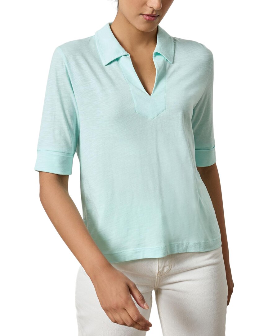 

Лила П Футболка с коротким рукавом и воротником Lilla P, синий