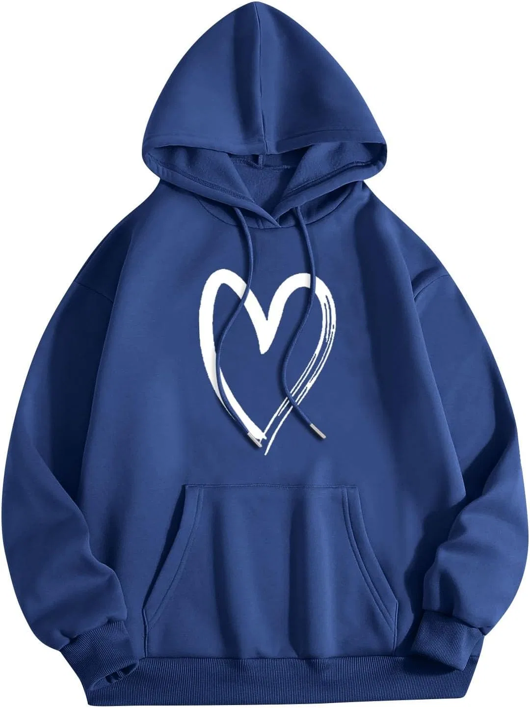 Худи с капюшоном, женское, Fashion Sweatshirts, красный — фото 4