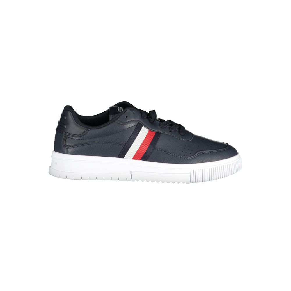 

Синие кожаные мужские кроссовки Tommy Hilfiger