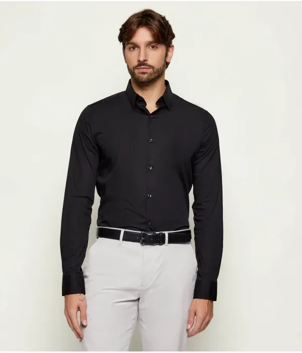 Рубашка extra slim fit Calvin Klein, черный