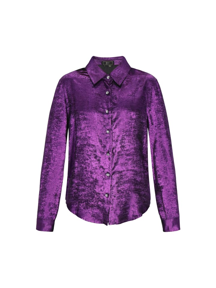 

Женская рубашка фиолетового цвета faina