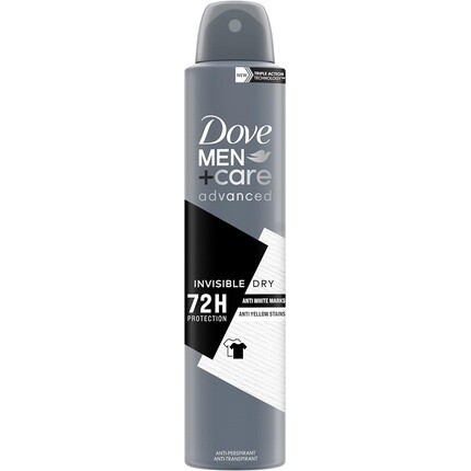 

Men + Care Advanced Invisible Dry Antiperspirant Аэрозольный дезодорант для мужчин 200 мл Dove