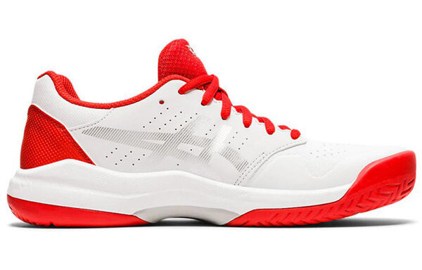 Кроссовки Gel Game 7 красные Asics, белый — фото 2