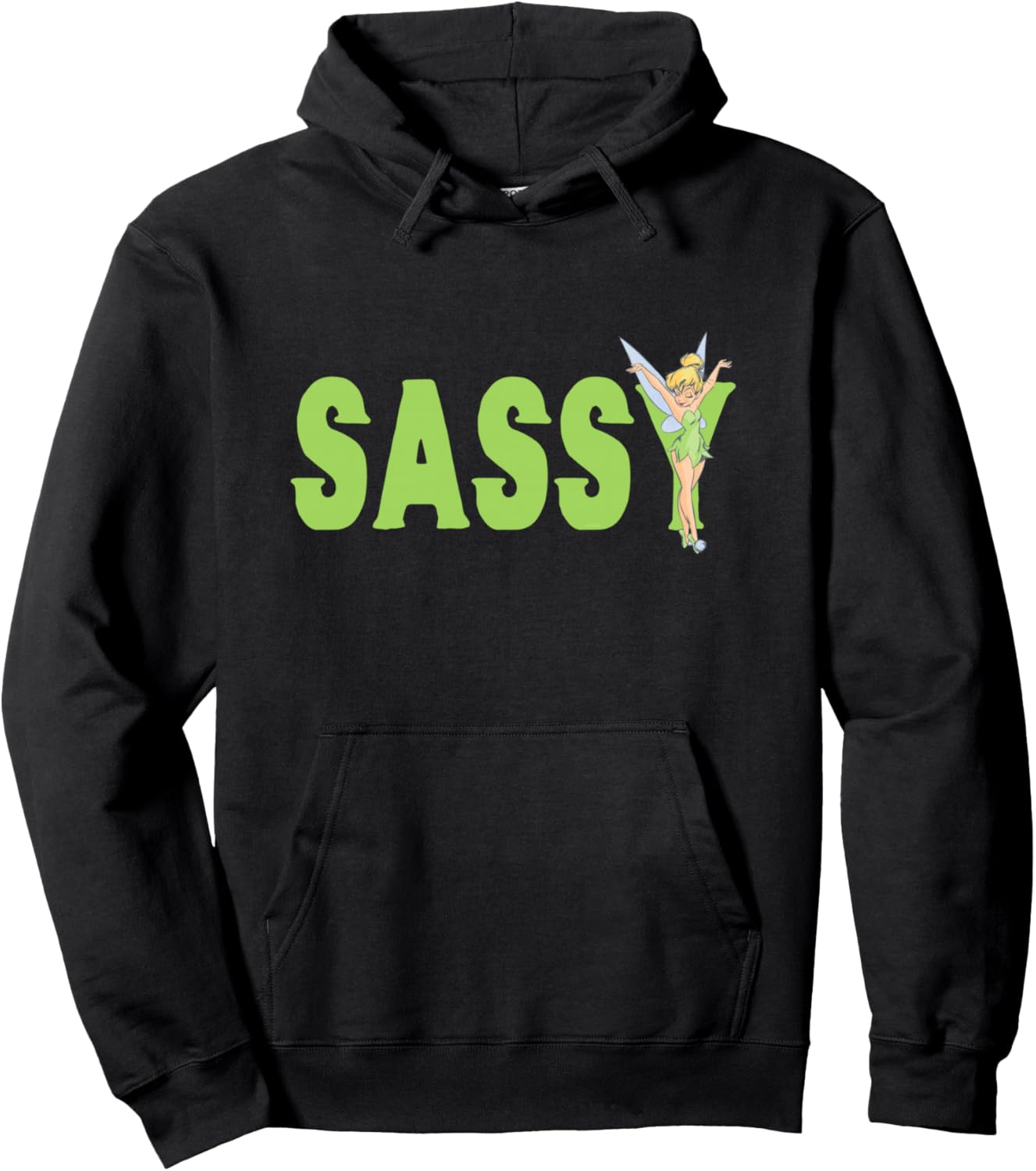 

Худи Disney Tinkerbell Sassy, черная, Черный, Худи Disney Tinkerbell Sassy, черная