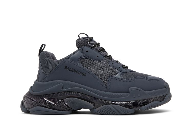

Кроссовки Balenciaga Triple S Sneaker 'Clear Sole - Ombre Blue', синий
