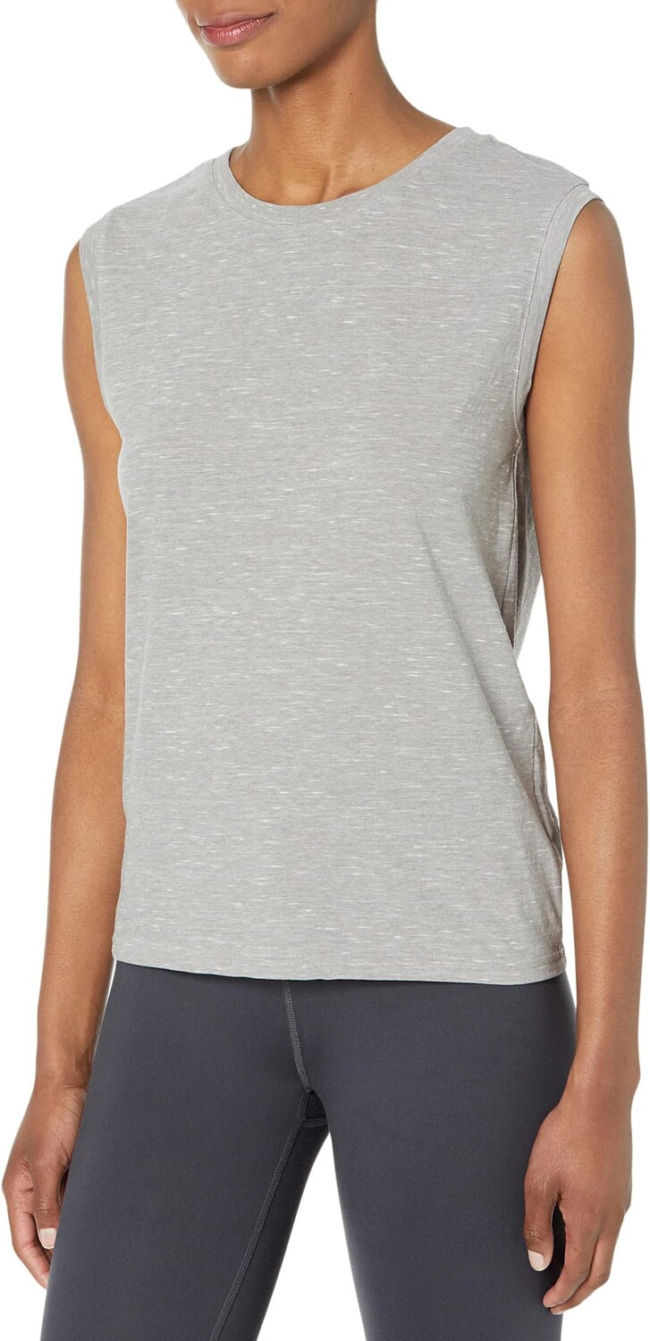 

Топ PACT Fancy Melange Muscle Tank, цвет Grey Melange