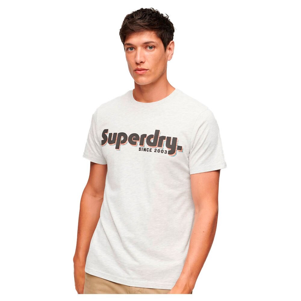 

Футболка Superdry Terrain Logo Classic, серый