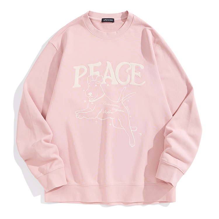 

PEACEBIRD MEN Свитшот мужской розовый