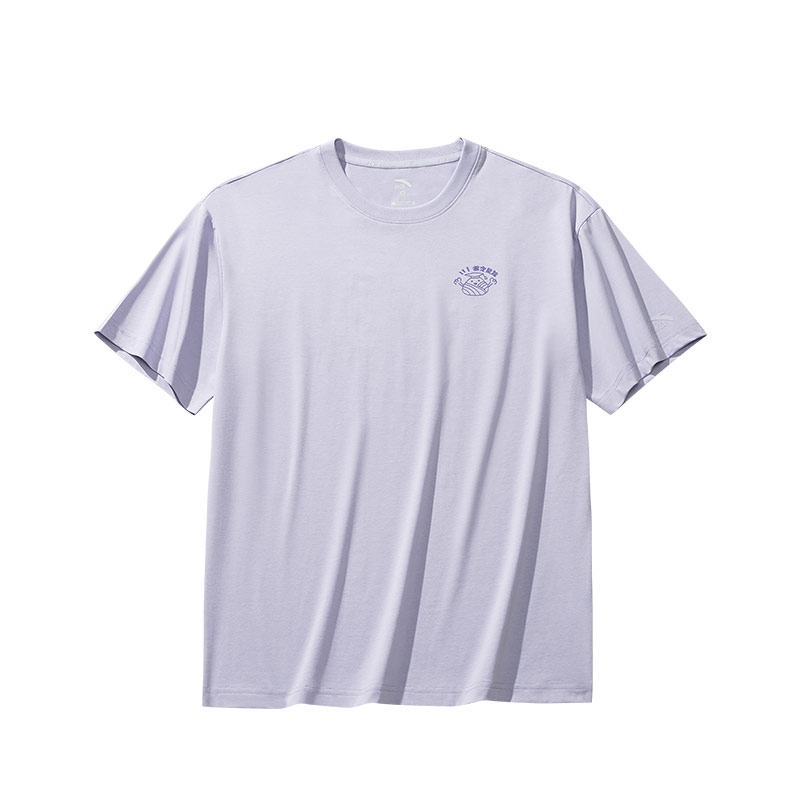 

ANTA Футболка Life Collection Unisex Morning Mist Purple, Фиолетовый, ANTA Футболка Life Collection Unisex Morning Mist Purple