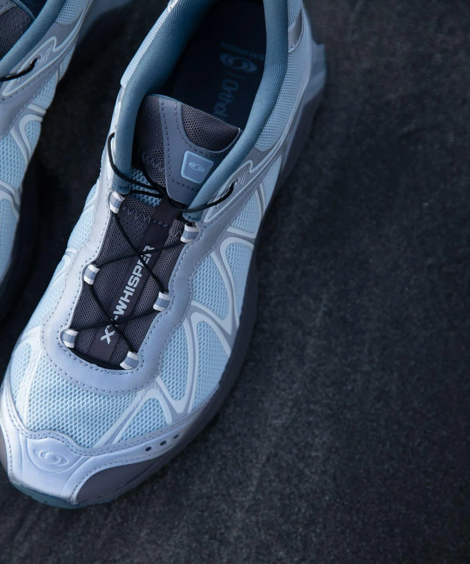 Мужские кроссовки SALOMON EXCLUSIVE XT-WHISPER серые — фото 4