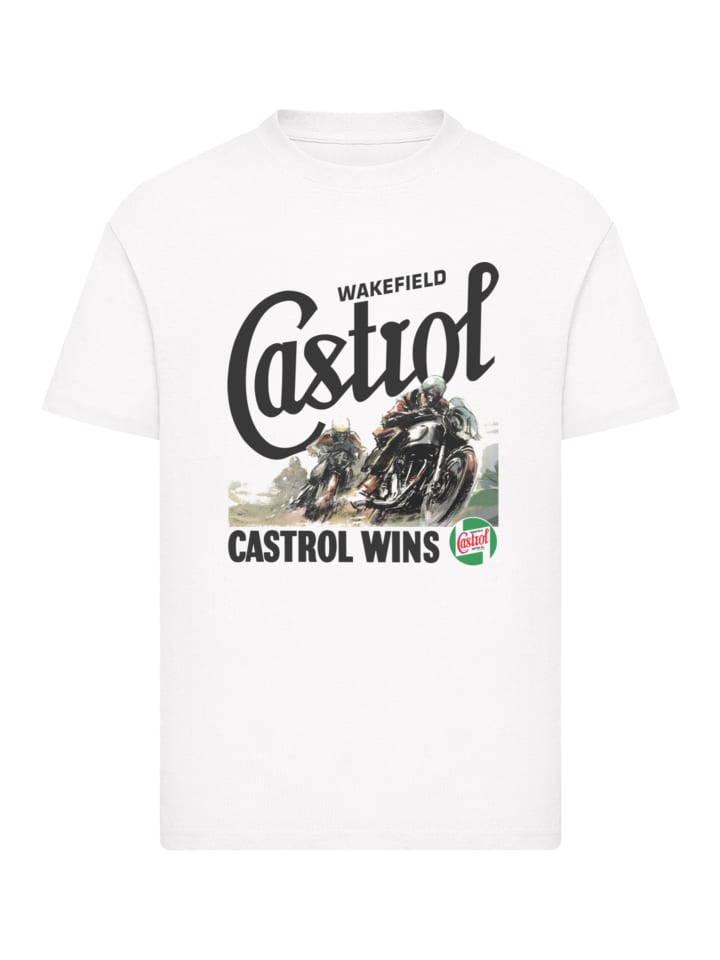 

Футболка Castrol Wins белого цвета F4NT4STIC, Белый, Футболка Castrol Wins белого цвета F4NT4STIC