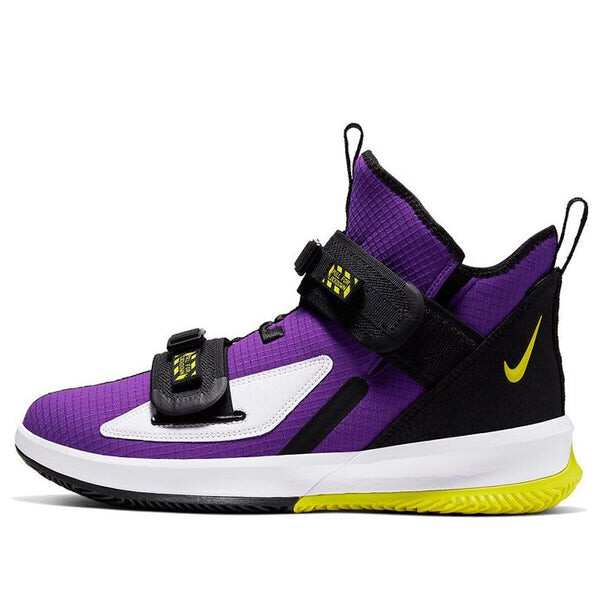 

Кроссовки Nike LeBron Soldier 13 SFG 'Lakers Purple Gold', фиолетовый