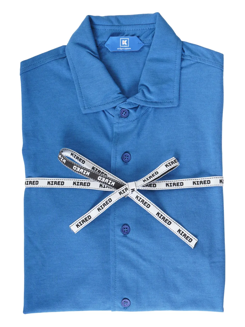 

Комплект из трех рубашек на пуговицах Kiton, белый