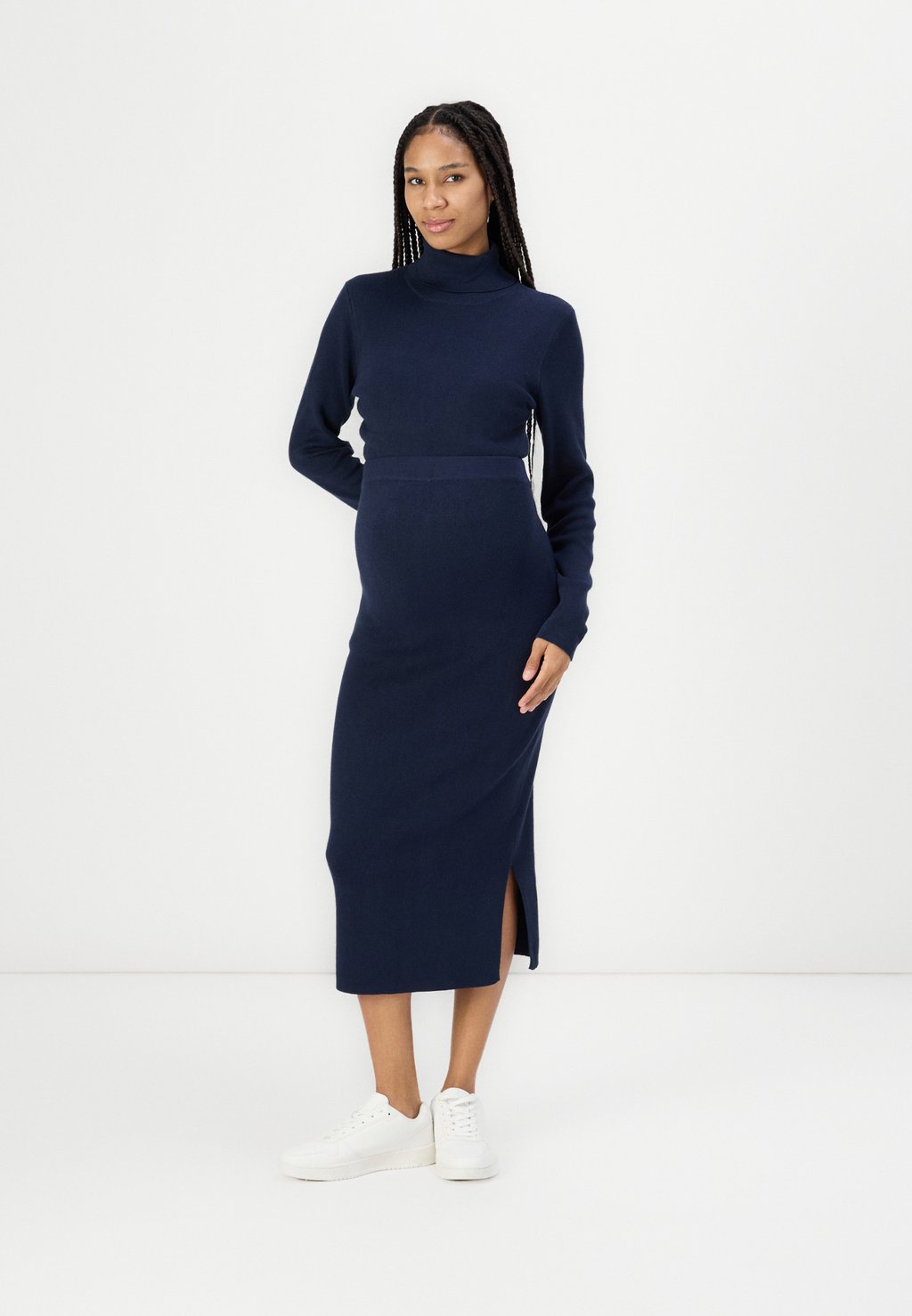 

Юбка-карандаш MLJACINA MIDI SKIRT MAMALICIOUS, темно-синий