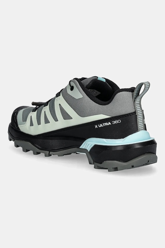 Ботинки женские Salomon X Ultra 360 GTX с быстрой шнуровкой, зеленый — фото 3