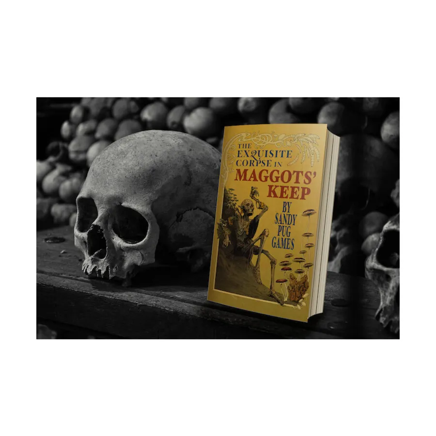 

Exquisite Corpse in Maggots' Keep w/PDF, Role Playing Games (Sandy Pug Games), мягкая обложка