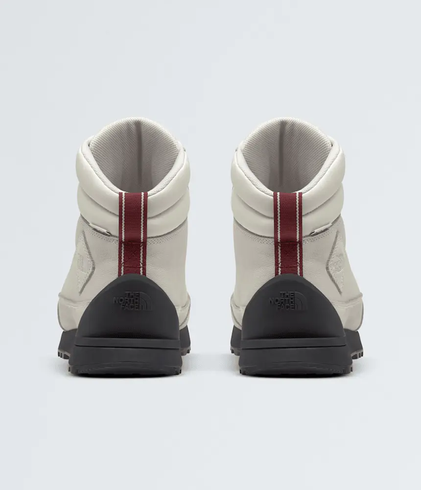 Женские кожаные водонепроницаемые ботинки Back-To-Berkeley IV The North Face, White Dune/TNF Black — фото 3