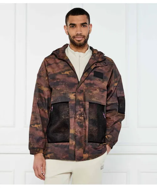 

Куртка Loose fit Ea7, коричневый