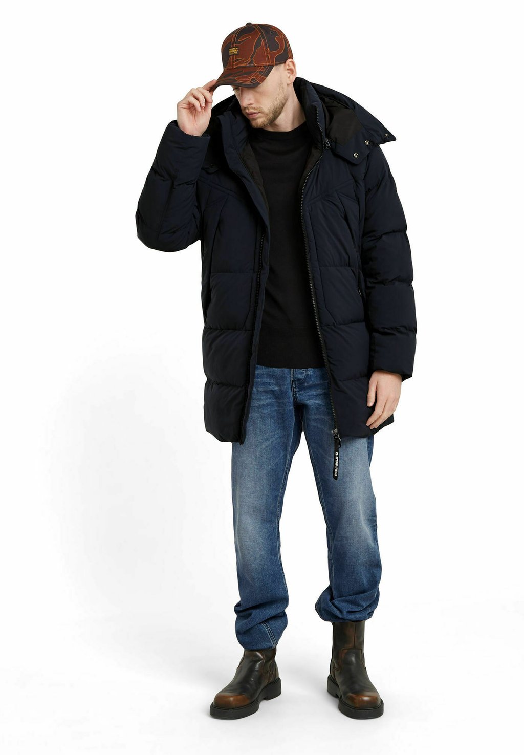 

Парка WHISTLER HOODED 2.0 G-STAR, темно-синий
