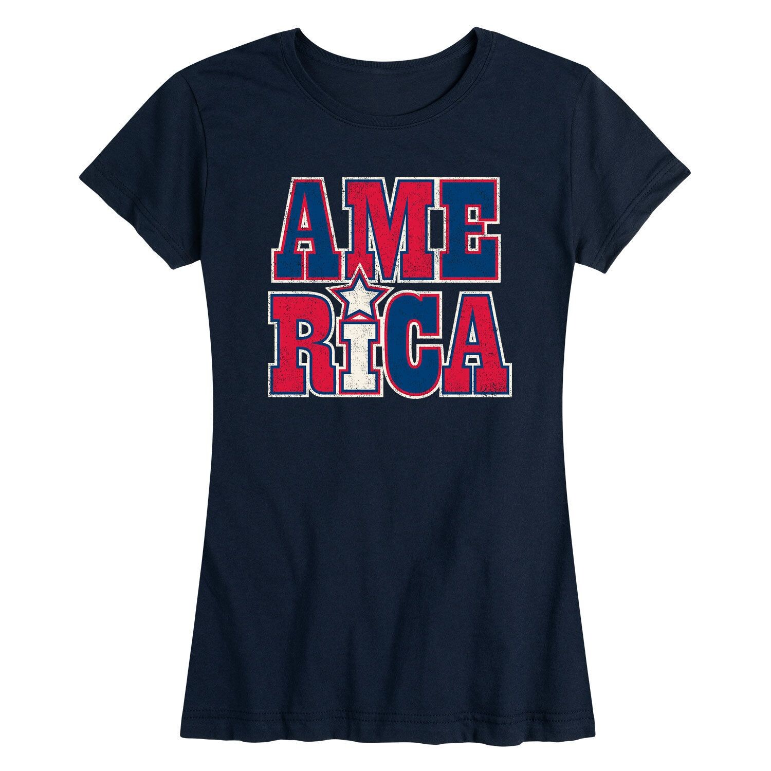 

Футболка с рисунком America для юниоров America Licensed Character, темно-синий