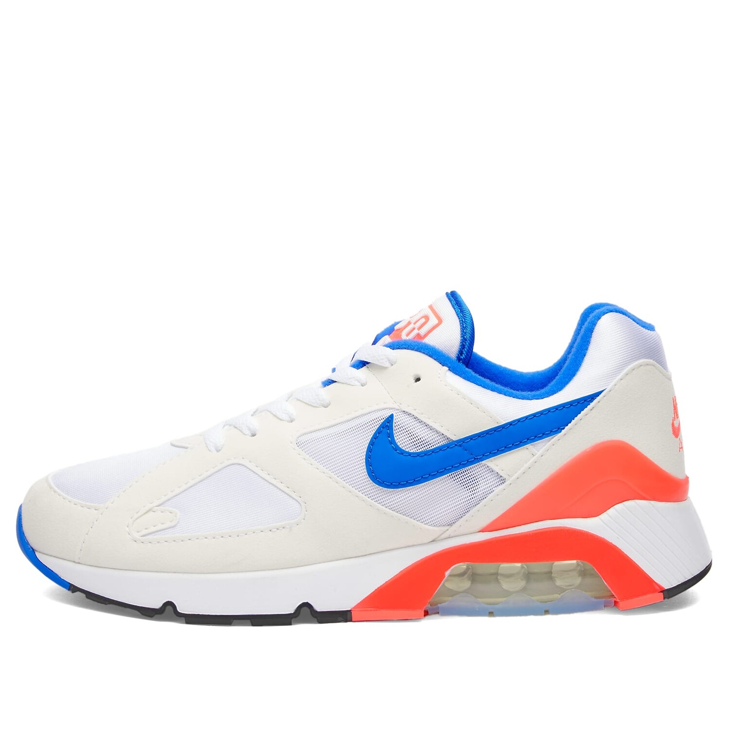 

Кроссовки Nike Air 180, цвет White, Ultramarine & Solar Red