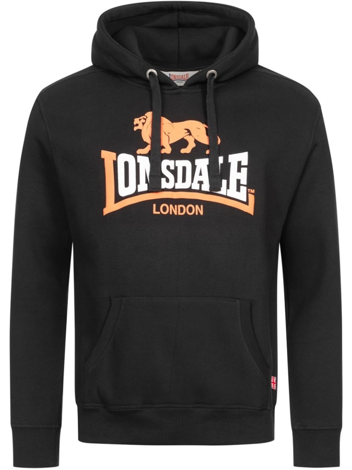 

Толстовка Lonsdale Hoodie, черный