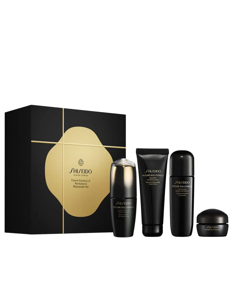 Shiseido Набор для восстановления и омоложения Future Solution LX из 4 предметов