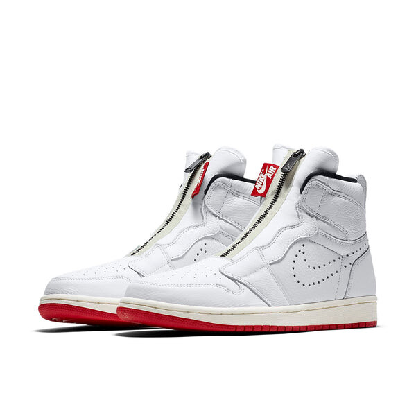 Кроссовки 1 ретро высокая молния Air Jordan, белый — фото 3