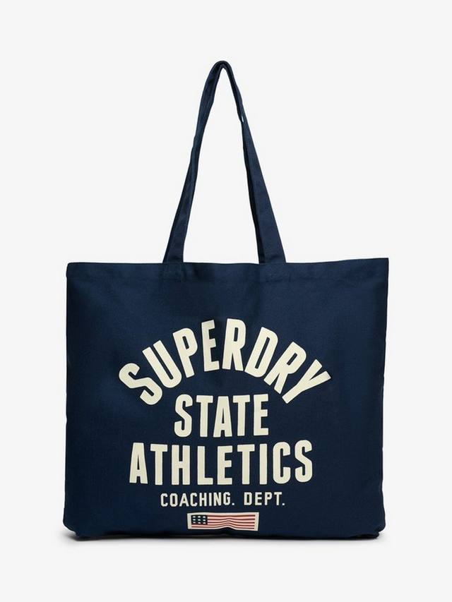 

Сумка-тоут Superdry, цвет Richest Navy