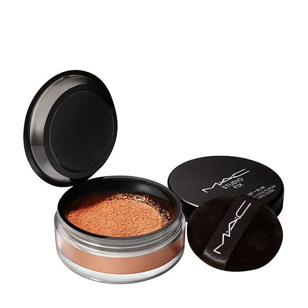 Матирующая пудра-фиксатор Studio Fix Micro Veil Loose Powder Mac Cosmetics, цвет deep dark — фото 2